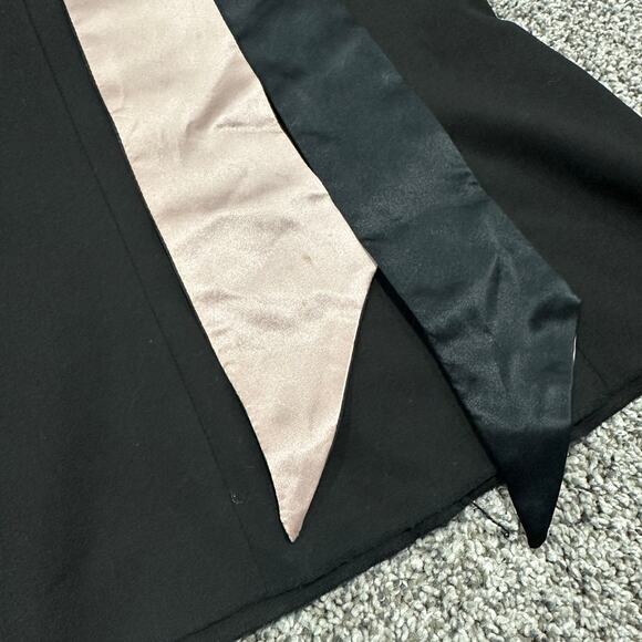 THE LIMITED Black Women's Knee Length Satin RIbbon Skirt, Size 8 - Picture 8 of 9